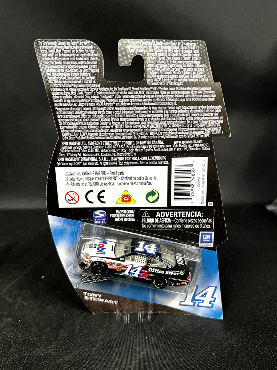Nascar Authentics #14 Tony Stewart Office Depot Sponsored