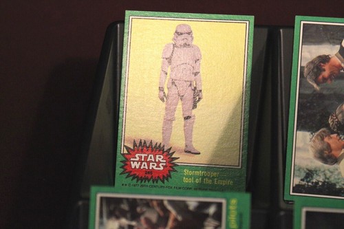 Tarjetas Topps de Star Wars Serie 4 1977 en muy buen estado a muy buen estado + elige tu tarjeta - Imagen 17 de 23