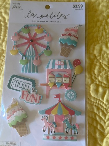 You Choose! La Petites Themed Dimensional sticker set ~Beautiful~Quick Ship! - Picture 2 of 8