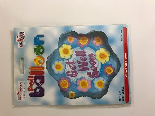SpongeBob Happy Birthday Holographic Foil Balloon Get Well Soon Lot Of 5 - Picture 8 of 8