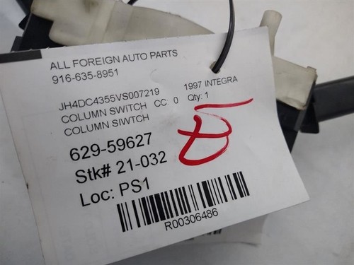 1996 - 2001 Acura Integra Column Switch OEM 35250SR3G32 - Picture 10 of 15