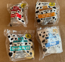 1999 McDonald's Disney 101 Dalmatians Classics Happy Meal Toys Complete Set Of 4