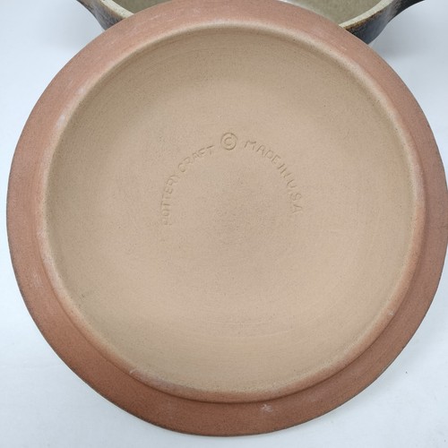 Treasure Craft Pottery 495 Covered Casserole 2 Quart with Lid USA **READ** - Picture 3 of 8