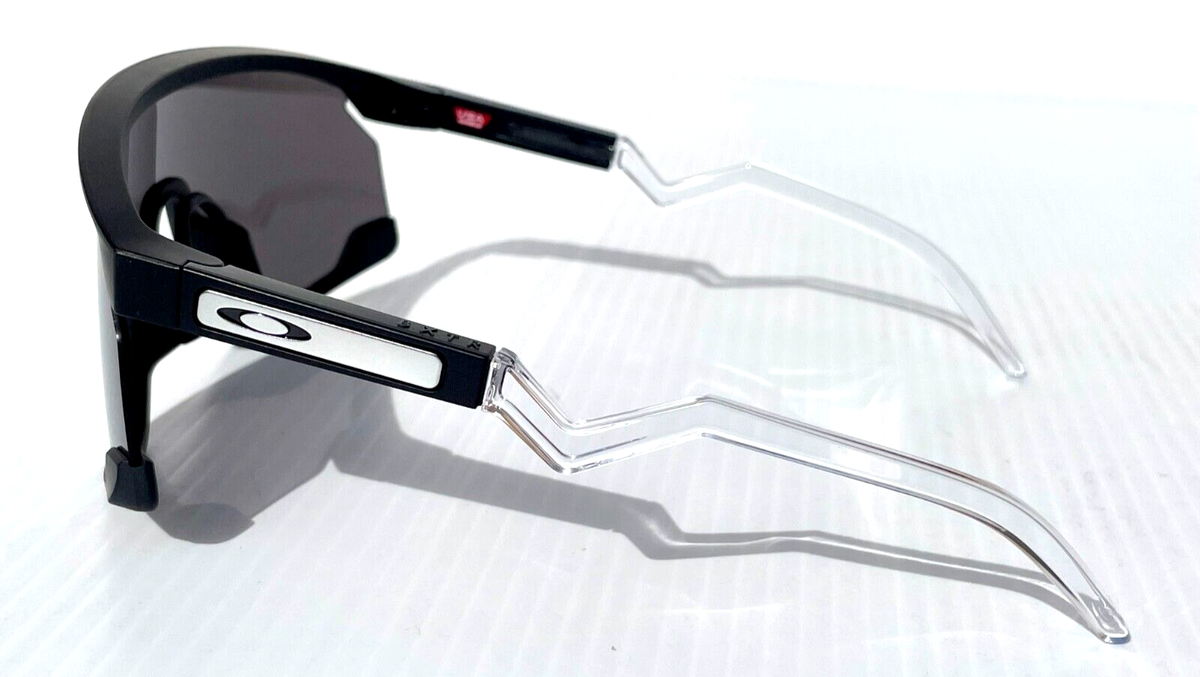 NEW Oakley BXTR Matte Black & Clear PRIZM Black Lens NEW Oakley BXTR Matte Black & Clear PRIZM Black Lens