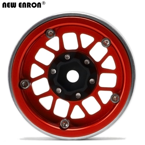 CNC 1.9 inch Alloy Beadlock Wheel Rim for RC 1/10 Axial SCX10 D90 TRX4 CC01 MST - Picture 40 of 58