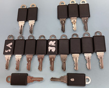 Lot of 16) Genuine Knoll Replacement Drawer Keys, K068-K070, K073-K075, K207