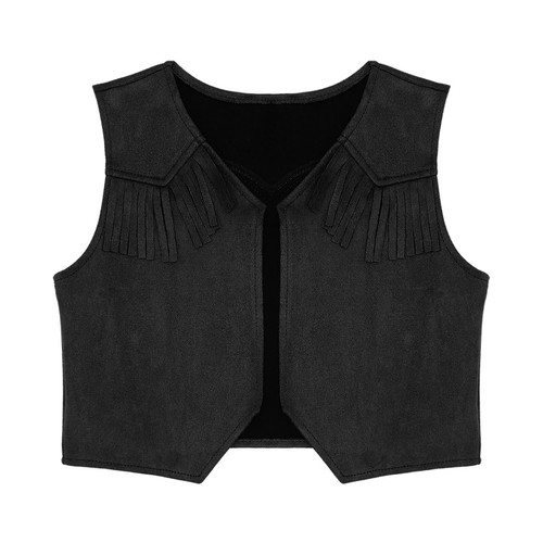 Kids Boys Top Cosplay Coat Halloween Vest Show Jacket Roleplay Outerwear Shirt - Picture 24 of 41