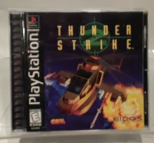 Thunder Strike 2 Sony PlayStation 1 PS1 Black Label Complete CIB 