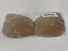 Silicone Gel Invisible Bra Self-adhesive Strapless Backless Stick On Size C