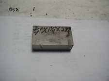 3/4" TITANIUM FLAT STOCK1 PC..3/4"+ X 1 1/4" +X  2 1/4"+ (pictures unlisted also