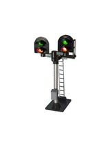 Berko B383 2 aspect home (R/G) platform stepped T junction square head OO gauge