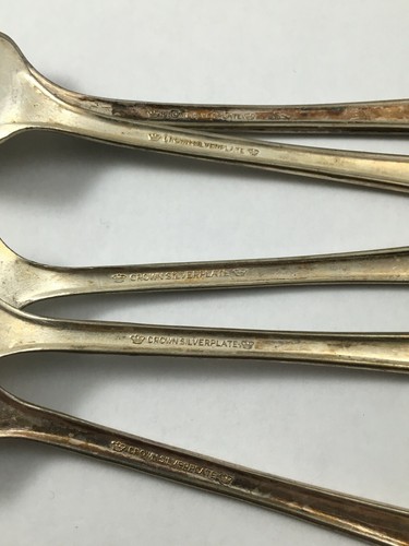 5 International Crown Silber Teller RADIANCE 7 1/2" Gabeln Besteck - Bild 4 von 5