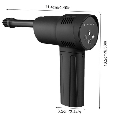 60000 RPM Cordless Air Duster Druckluft Gebläse Elektrische Drahtlose Air Gun DD - Afbeelding 13 van 13