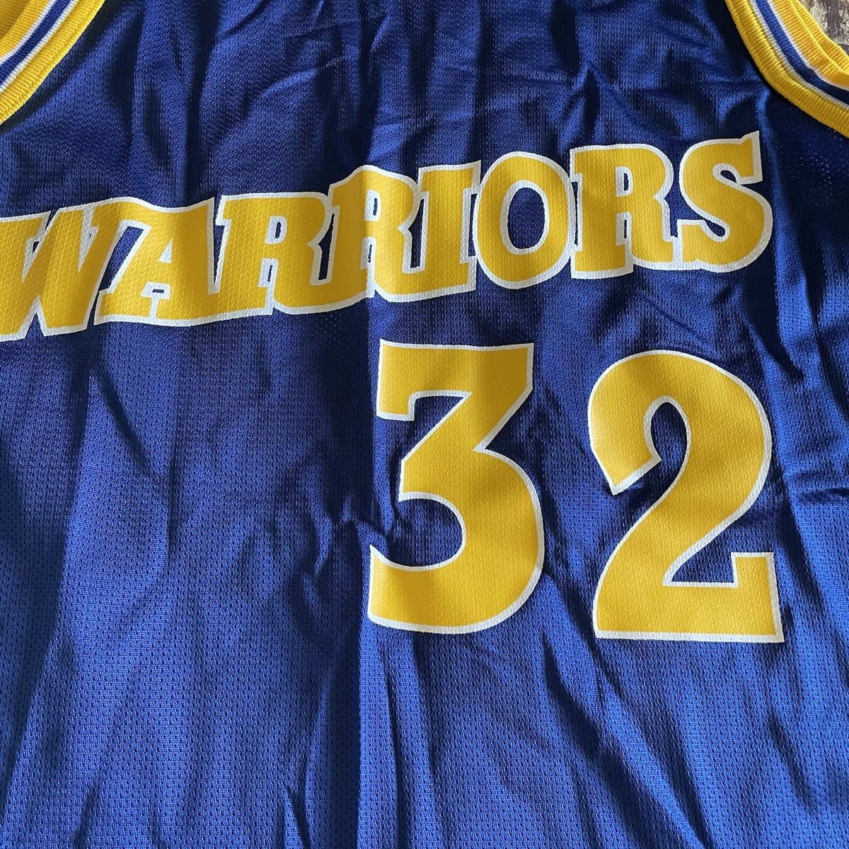 1995 GOLDEN STATE WARRIORS SMITH #32 CHAMPION JERSEY (AWAY) S