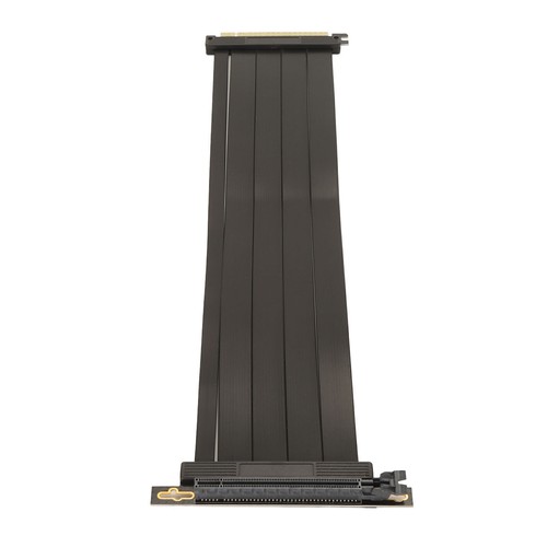 PCIE 4.0 X16 Riser Cable High Speed Flexible Shielding 90 Degree Connector GPU - Picture 11 of 12