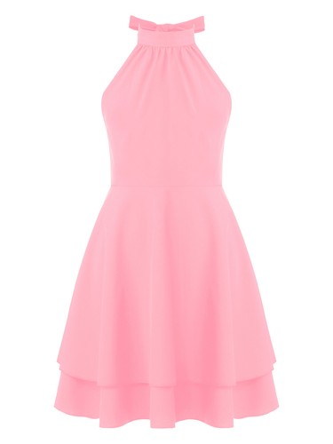 Kids Girls Ball Gown Asymmetrical-Hem Sparkly Twisted Dress Special Formal Knot - Picture 57 of 65