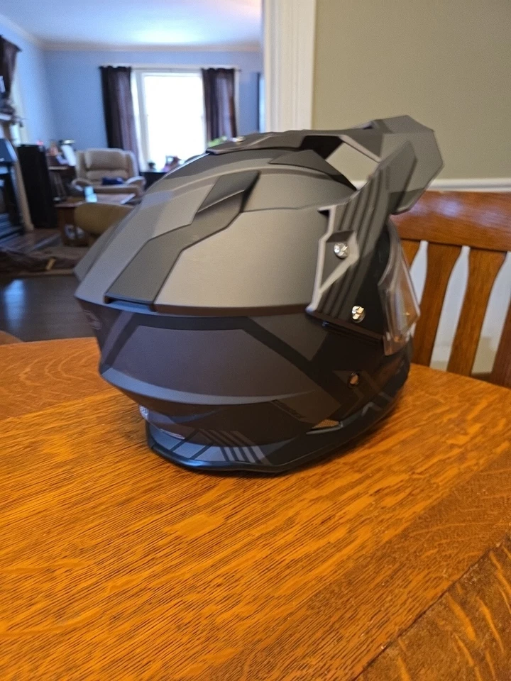 Castle - Modo Eléctrico D/S SV Gris Agente Casco XXXL 25,5 Pulgadas Foto 3 de 4