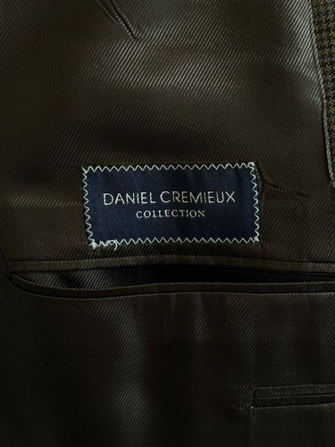 CREMIEUX HOUNDSTOOTH CHECK WINDOWPANE BLAZER SIZE 44R SPORT COAT SUIT JACKET - Picture 8 of 11