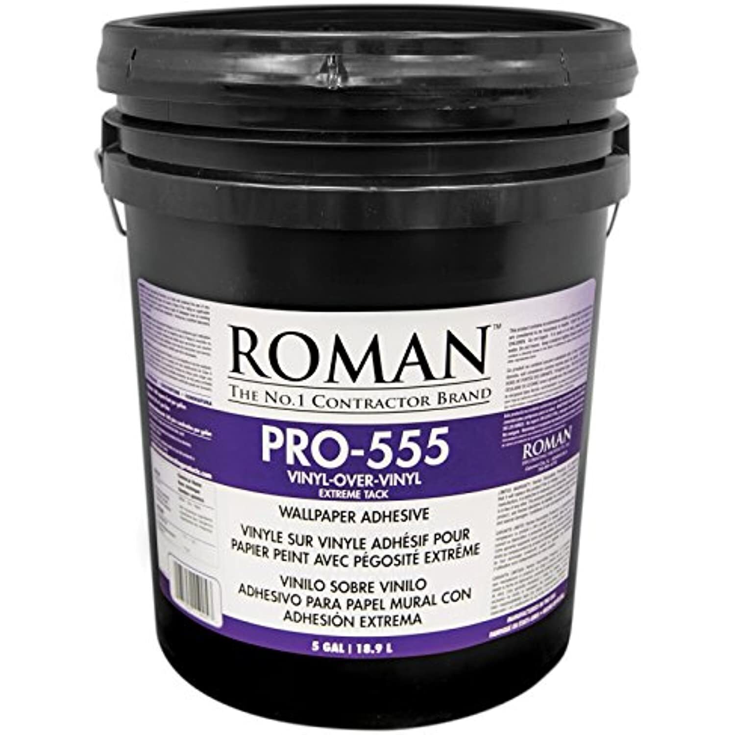 Roman 011905 Pro555 5 Gal Over Vinyl Wallpaper Adhesive for sale