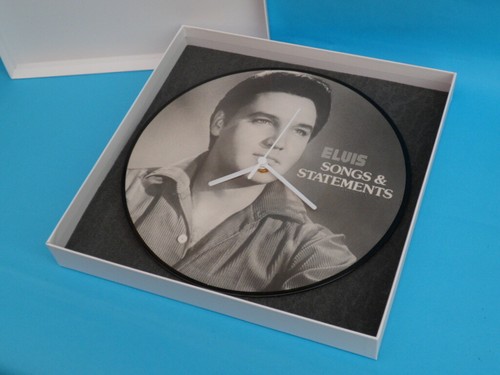12" Vinyl Record Wall CLOCKS - All Upcycled Picture Discs - Great Artists Groups - Picture 101 of 237