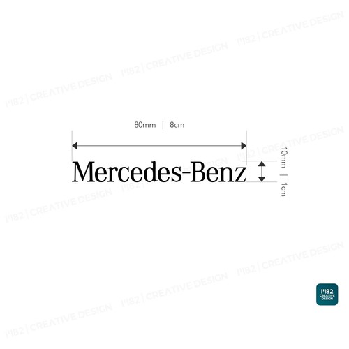 3x PEQUEÑAS Pegatinas Espejos Mercedes Benz Calcomanía Vinilo Clase A Clase B CLA GLC 80mm - Imagen 3 de 9