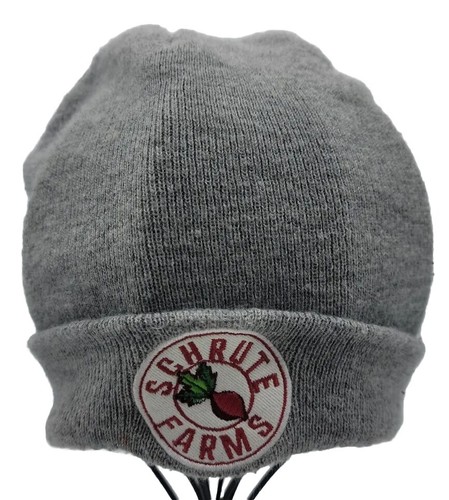 The Office Schrute Farms Beanie Unisex Adult Size Gray