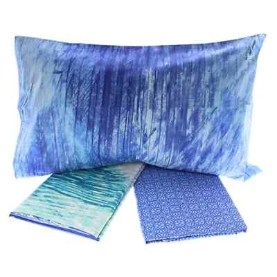 Lenzuola Bassetti matrimoniale piazza e mezza Top Pop blu puro cotone 100%