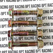 4x 10.9 Hardened 1989 2004 Geo Chevy Tracker Sidekick Front Strut Shock Bolt Kit