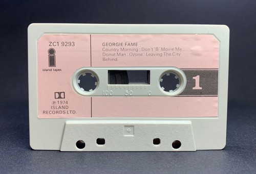 Georgie Fame GEORGIE FAME Cassette ZC19293 **UK 1ST ISSUE 1974** RARE PINK LABEL - Picture 6 of 9