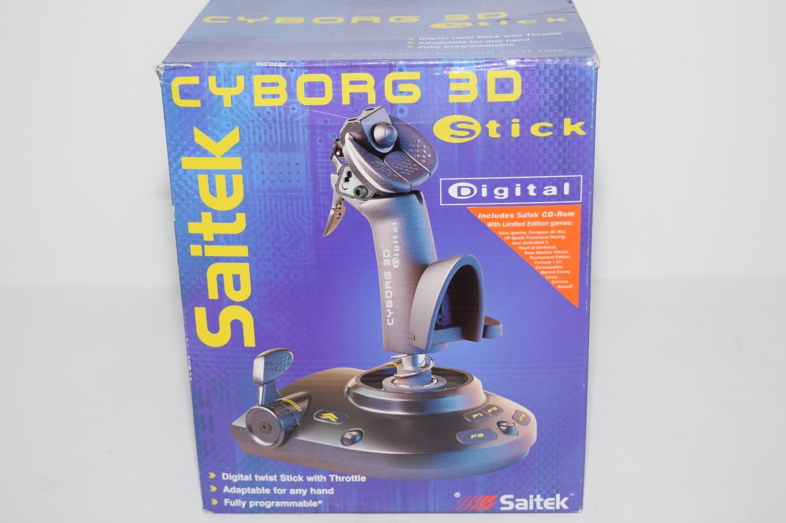 Saitek Joystick Cyborg 3D Digital Stick Drivers for Windows Download Driver: Saitek Joystick Cyborg 3D Digital Stick