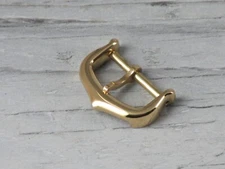 CARTIER GOLD LAMINATED BUCKLE 14mm BUCKLE CARTIER 14mm GOLD PLATED