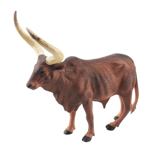 Cattle Figure Toy Simulation Animal Model Plastic Realistic Bull Model Gift - Picture 14 of 19