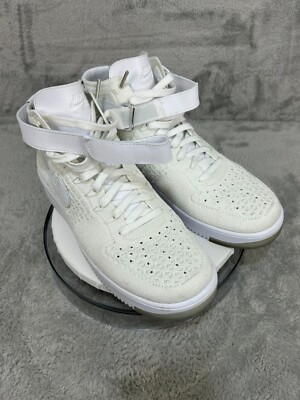 nike air force 1 ultra flyknit mid triple white