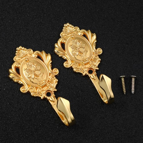 2 Gardinen Raffhalter Teile Exquisit Vintage Gardinen Raffhalter Haken Gardine - Bild 11 von 11