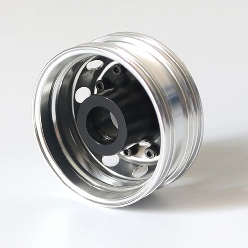 2Pcs Aluminum Wheels 20mm Bearing Hub Rim 1:14 For Tamiya RC Truck SCANIA 770S - Picture 13 of 20