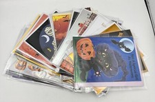 Lot of 19 Halloween Greeting Cards w/ Envelopes   General  Specialty Designs