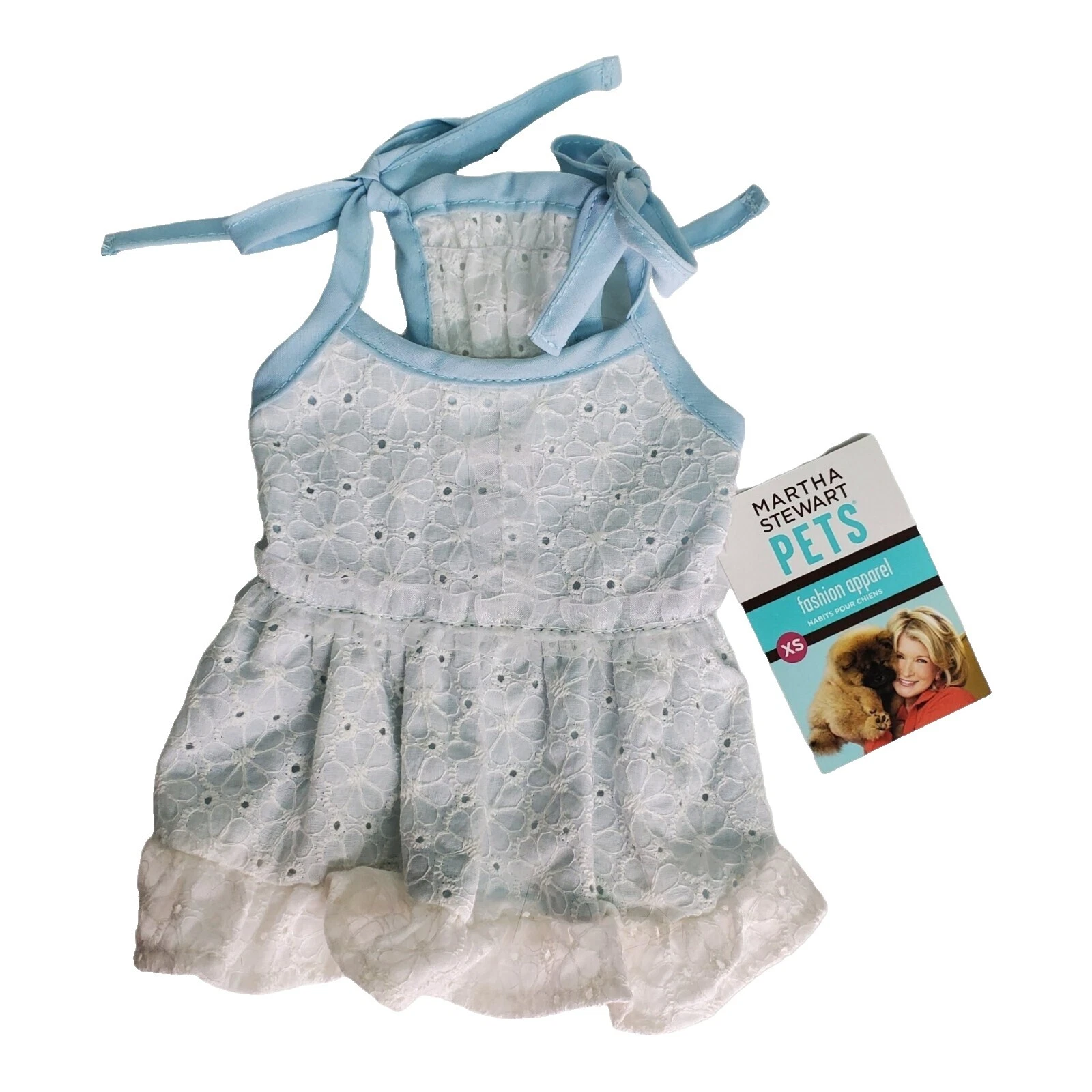 Платья для собак Martha Stewart белые