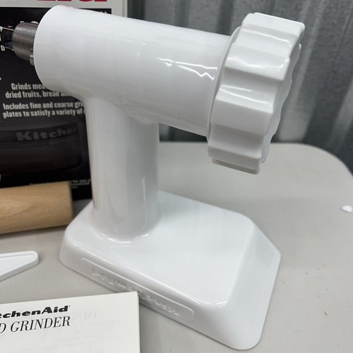 KitchenAid Attacco Mixer Supporto Macinacibo FGA Bianco - Foto 2 di 15