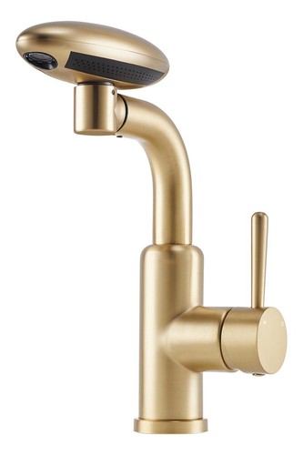 Stainless Steel Mixer Tap Kitchen Faucet Sink Mount Pull Out Sprayer 4 Functions - Picture 16 of 19