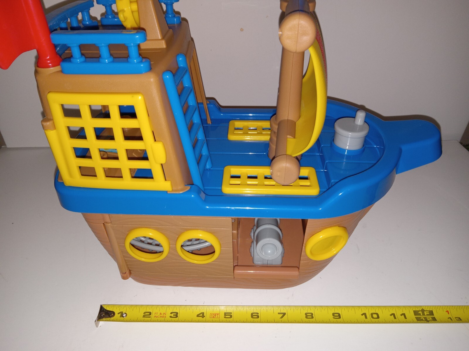 Kidoozie Rockin Pirate Ship Playset Interactive Push Along Toy With Sound 
