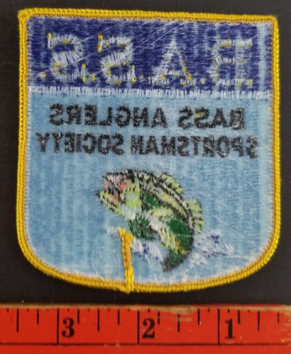 Bass Anglers Sportsman Society Fishing Patch - Picture 2 of 2