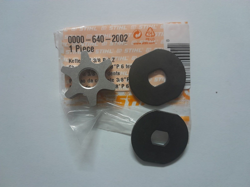 STIHL Chain Sprocket 3/8" Picco 6T HT75 HT101 HT131 00006402002 OEM - Picture 2 of 2