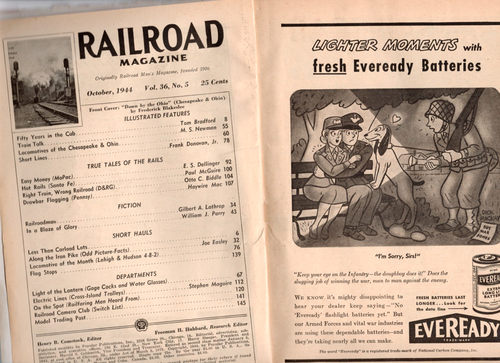 (3) Railroad items; Hinson Roster, CSX Mechanical Rules; 1944 Railroad Magazine - Picture 3 of 3