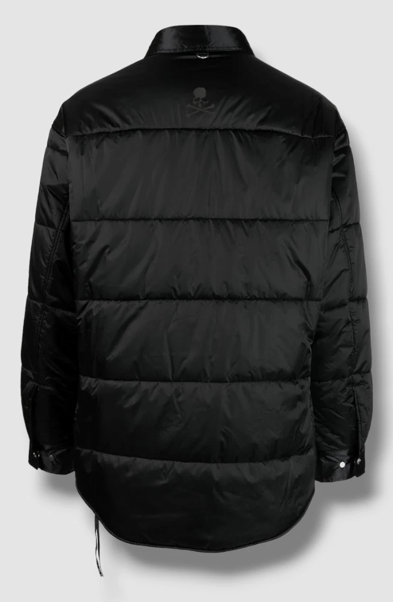 $2470 Mastermind World Men's Black Padded Shirt Jacket Coat Size XS - product detail image 2
