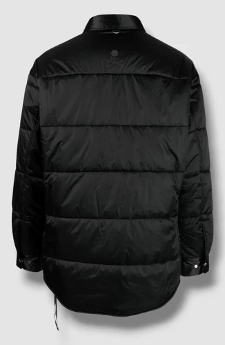 $2470 Mastermind World Men's Black Padded Shirt Jacket Coat Size XS image 2