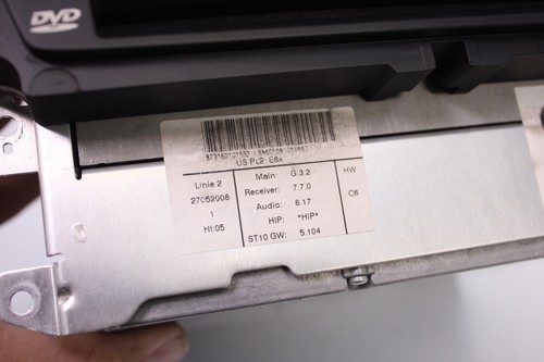 BMW E82 E88 135i OEM AM FM Radio Navigation CD Player 65839185533 - Picture 13 of 16