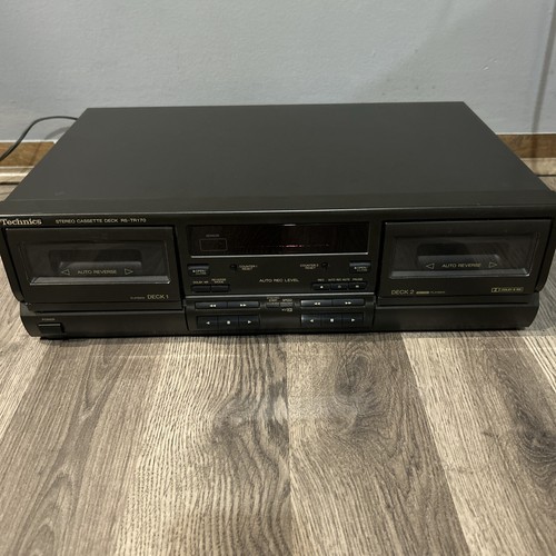 Technics Cassette Deck Tape Player/Recorder Auto Doors (RS-TR270)