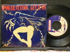 The Power Station – Get It On / Go To Zero, 45 RPM VG+ w PS (19D)