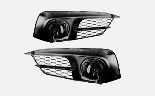For Honda Civic 2016-2017 Winjet CFWJ-0452-C Factory Style Fog Lights - Picture 3 of 4