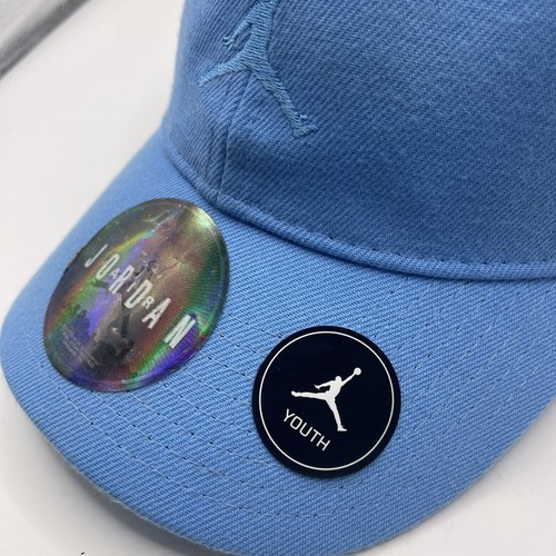 Air Jordan Jumpman  Hat Light Blue Youth Ball Cap Kids Size  8/20 READ - Picture 3 of 7
